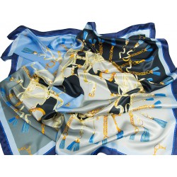 SILK SCARF FRINGE