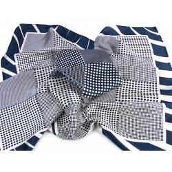 SILK SCARF DOTS-2