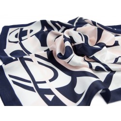 SILK SCARF FALA-POWDER