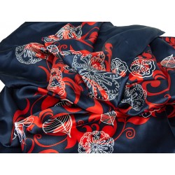 APASZKA JEDWABNA RETO-SCARF