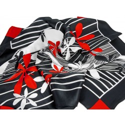 APASZKA JEDWABNA SNOWFLAKE