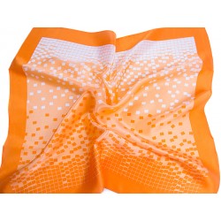 SEIDENHALSTUCH BLOCKS - ORANGE